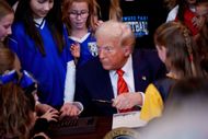 President Trump Signs No Men In Women's Sports Executive Order - Source: Getty